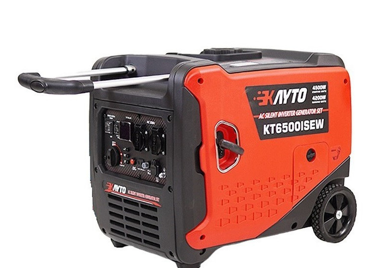 موتور برق بنزینی کایتو 5 کیلووات سایلنت مدل KT6500ISEW استارتی