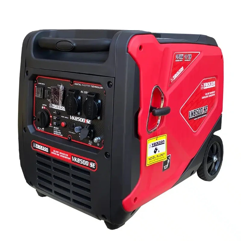 موتور برق سه گانه سوز سایلنت اینورتری واکسون 6.5 کیلووات مدل VK15500iser+gn استارتی ریموت دار