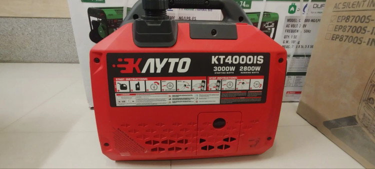 موتور برق سایلنت 3 کیلووات اینورتری کایتو مدل KT4000is