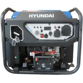 موتور برق هیوندای مدل HG-8017 ظرفیت ۸ کیلووات اینورتر ریموت دار