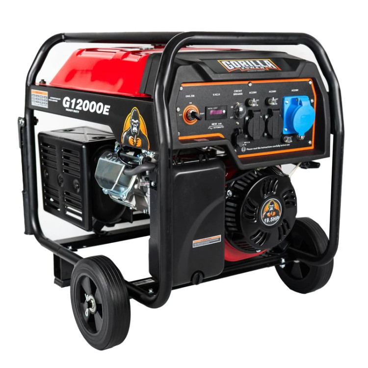 موتور برق بنزینی گوریلا پاور مدل G12000E - 8.8 کیلووات