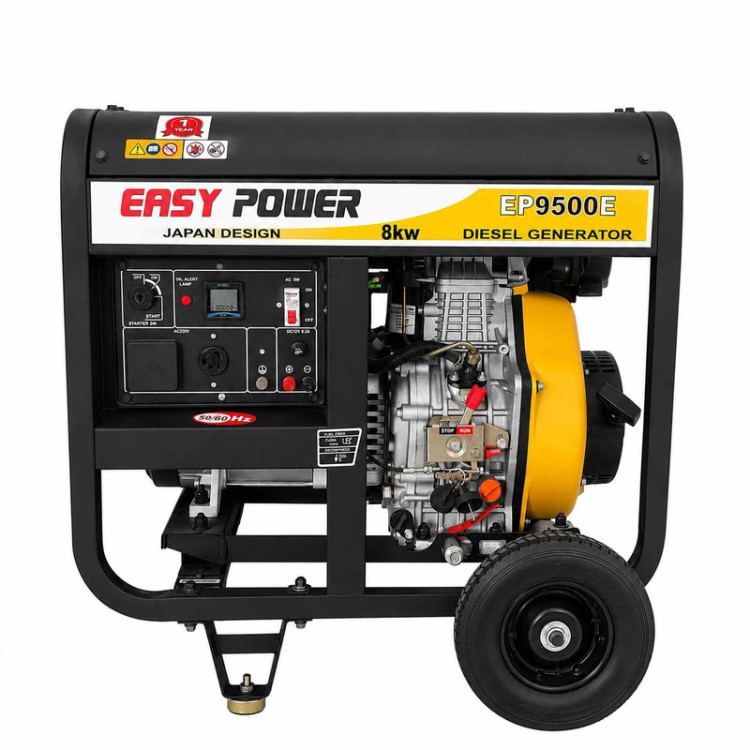 موتور برق دیزلی 18 اسب 8 کیلووات بخار ایزی پاور مدل EP9500E